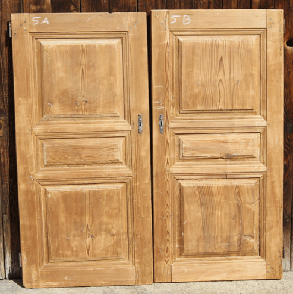 old wood doors 5a 5b