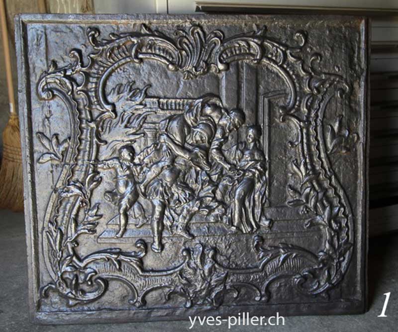 Plaque de cheminée 1