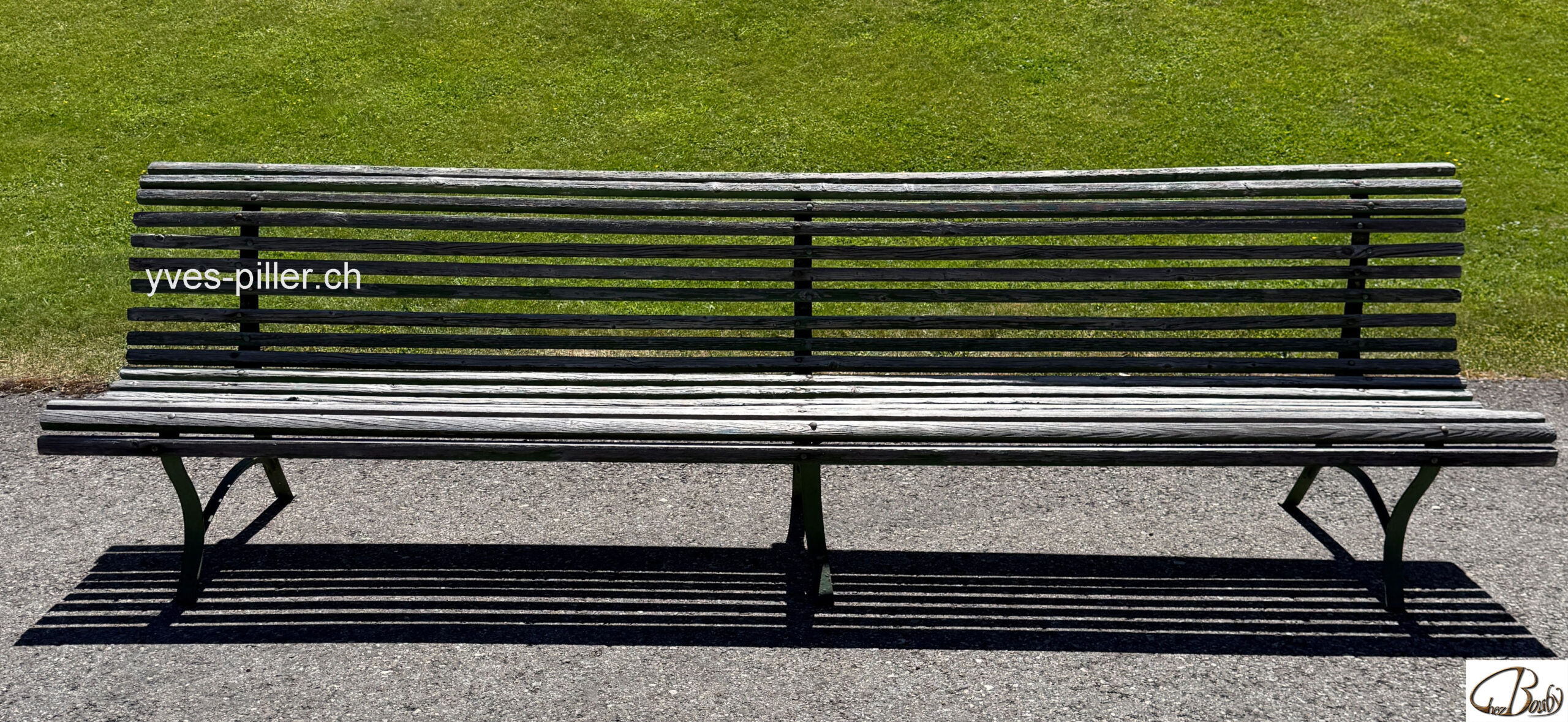 Banc de ferme en sapin